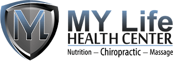 My Life health center nutrition chiropractic massage studio logo